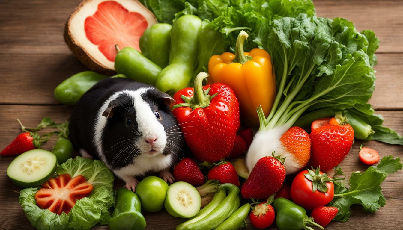 aliments cochon d'Inde